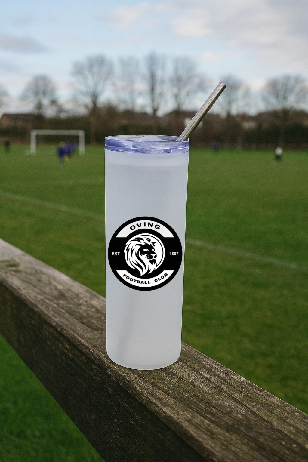 Oving FC - Clear Frosted Glass Jar