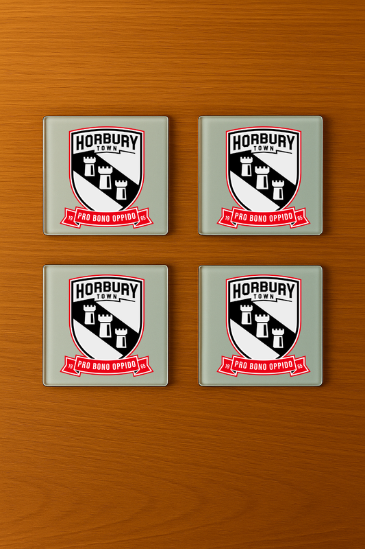 Horbury Town FC - Glass Coasters (4)