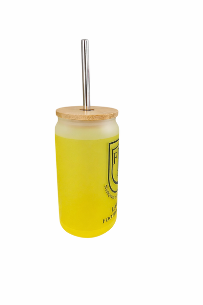 Lavant FC - Bamboo Lid Glass Jar - Yellow