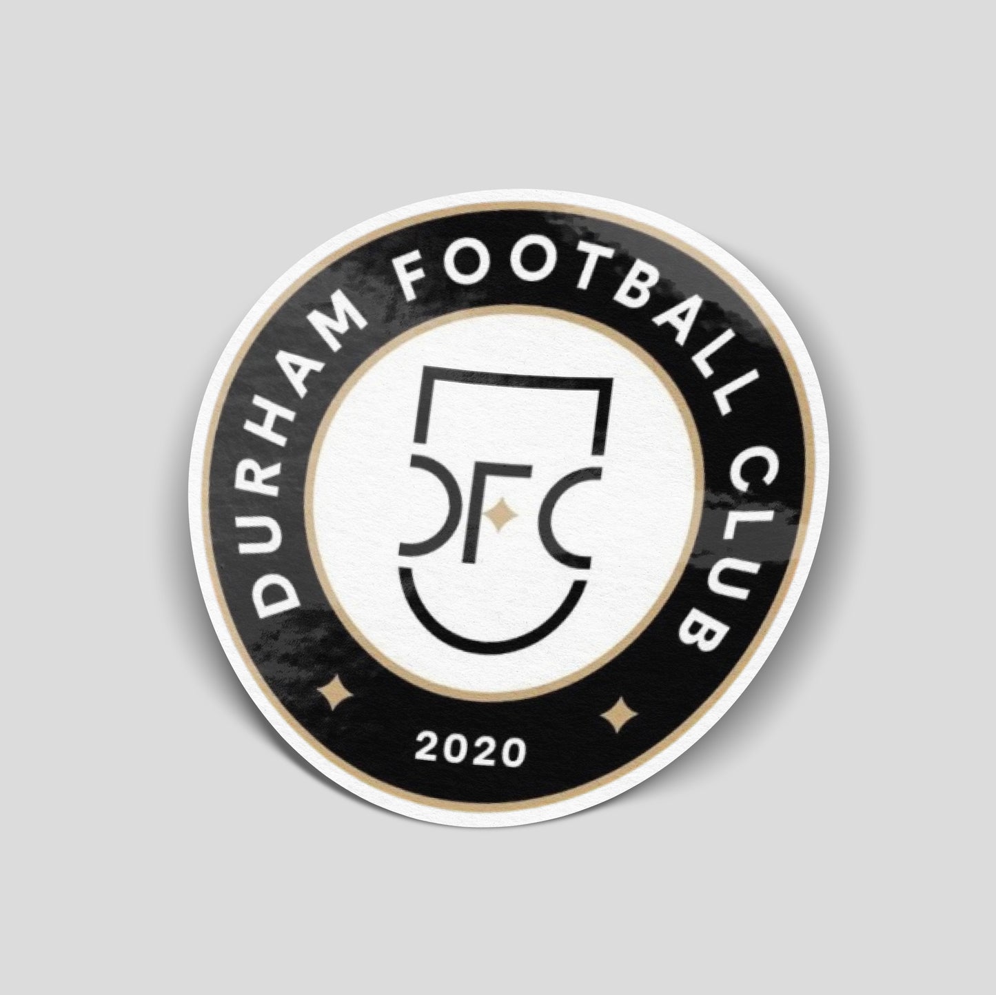 Durham FC - Vinyl Car Sticker (Pack of 2)