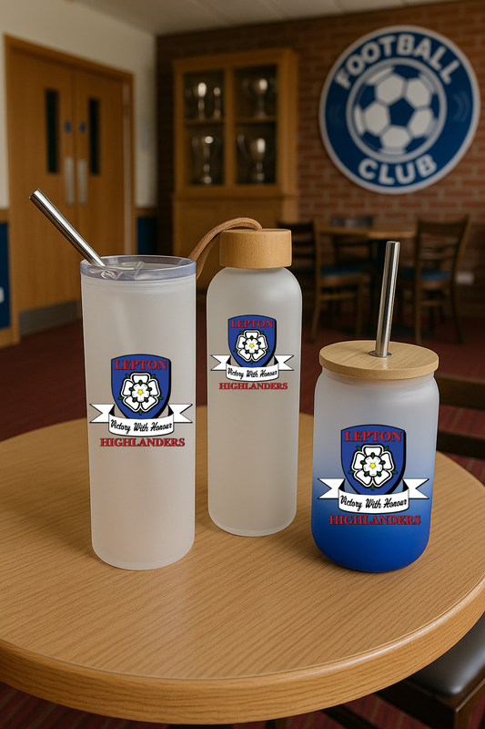 Glass Bundle - Lepton Highlanders FC, JFC, CC & SC
