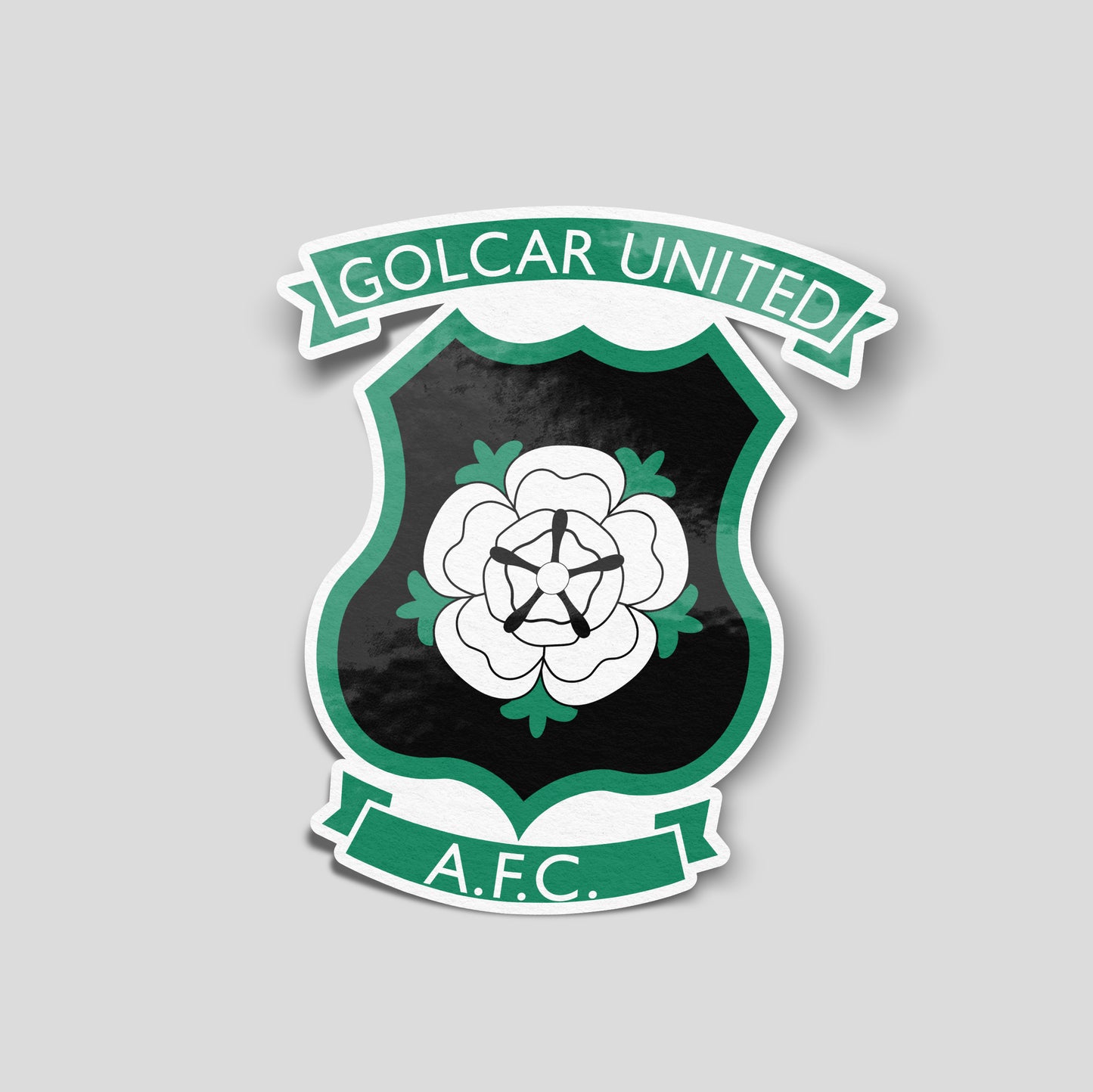 Golcar United FC - Vinyl Car Sticker (Pack of 2)