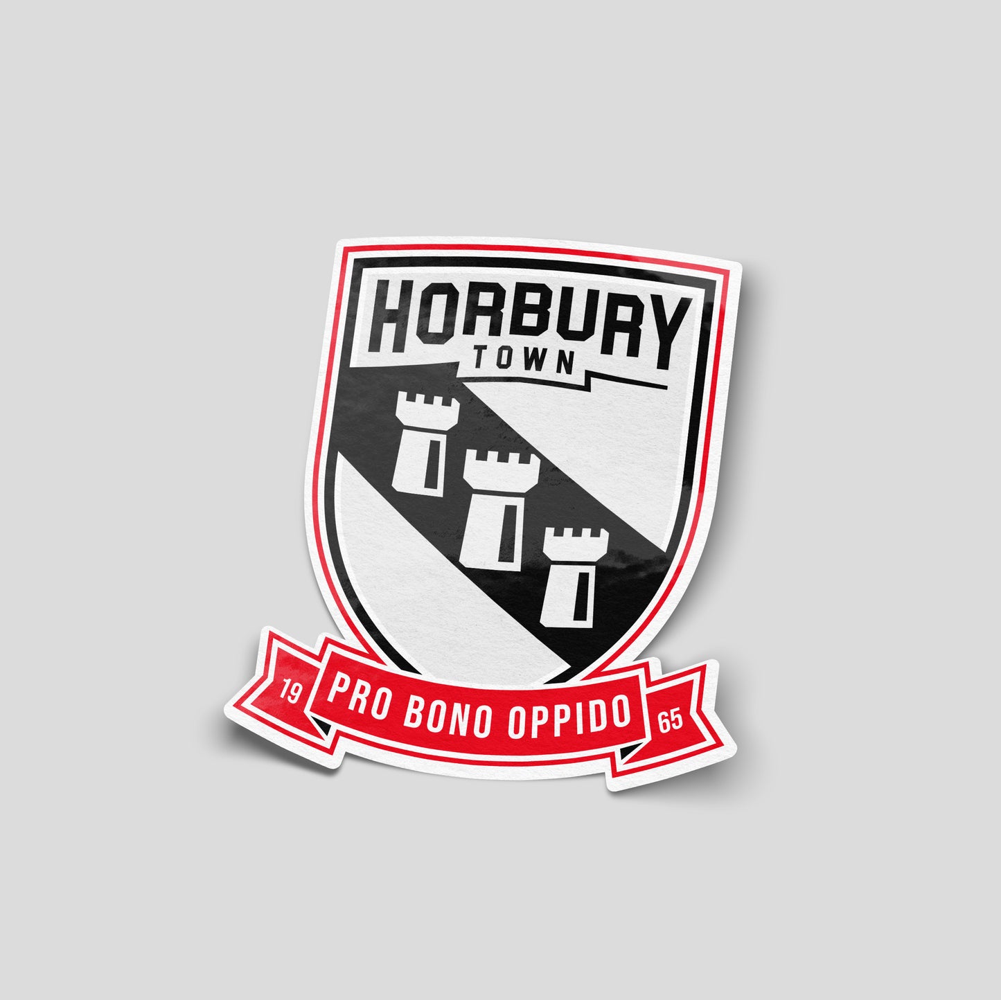 Horbury Town FC - Vinyl Car Sticker (Pack of 2)