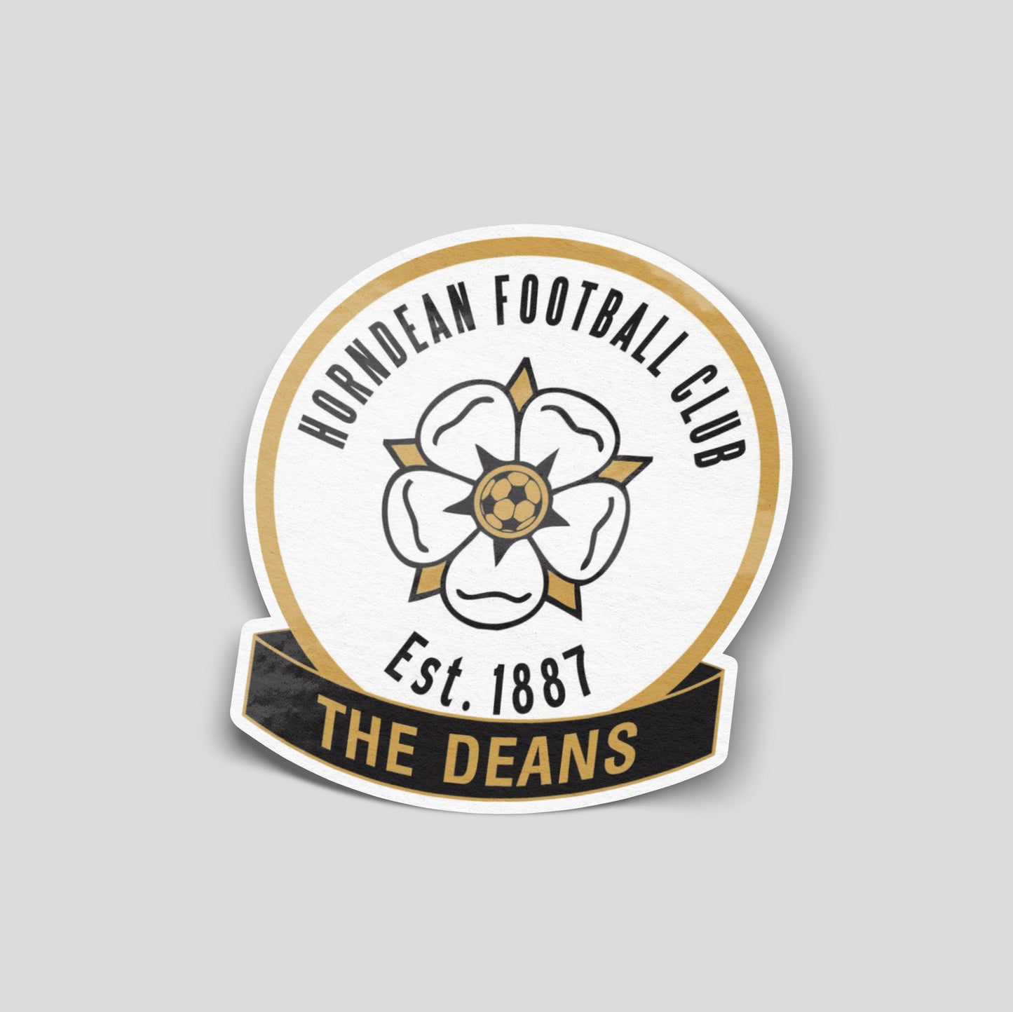 Horndean FC - Vinyl Car Sticker (Pack of 2)