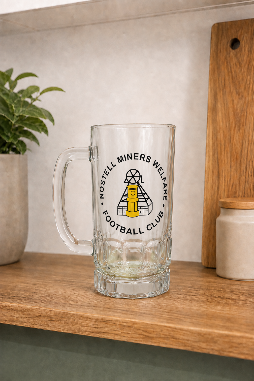 Nostell Miners Welfare FC - Pint Glass Beer Stein