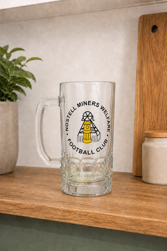 Nostell Miners Welfare FC - Pint Glass Beer Stein