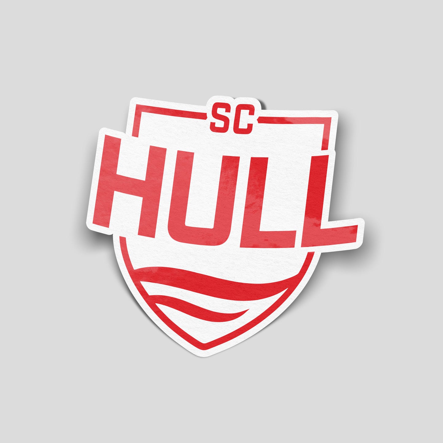 Sporting Club Hull - Vinyl Car Sticker (Pack of 2)