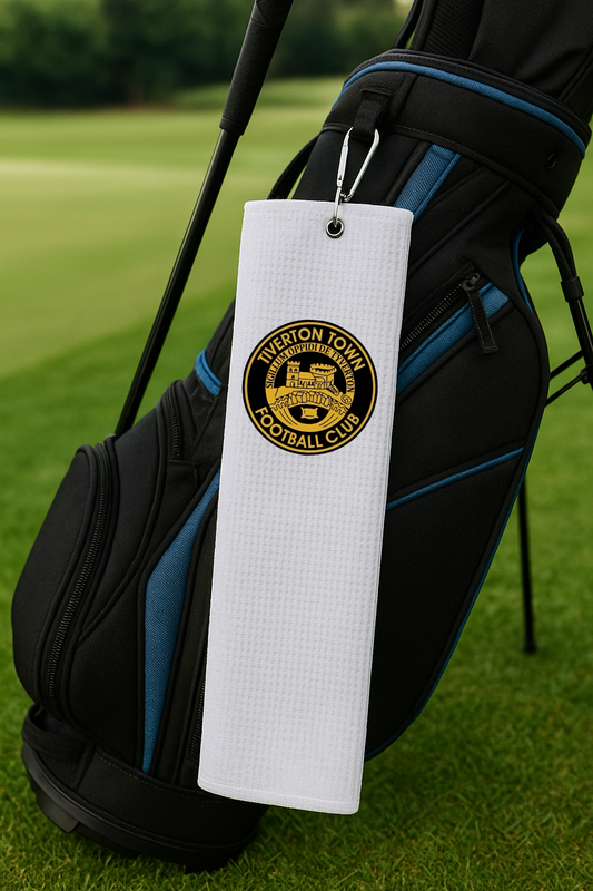 Tiverton Town FC - Waffle Golf Towel