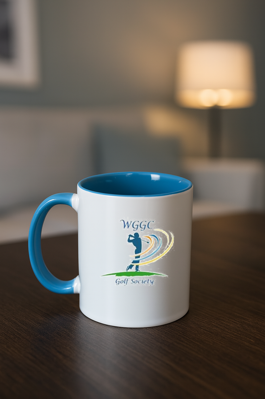 WGGC Mug – Blue Inner & Handle