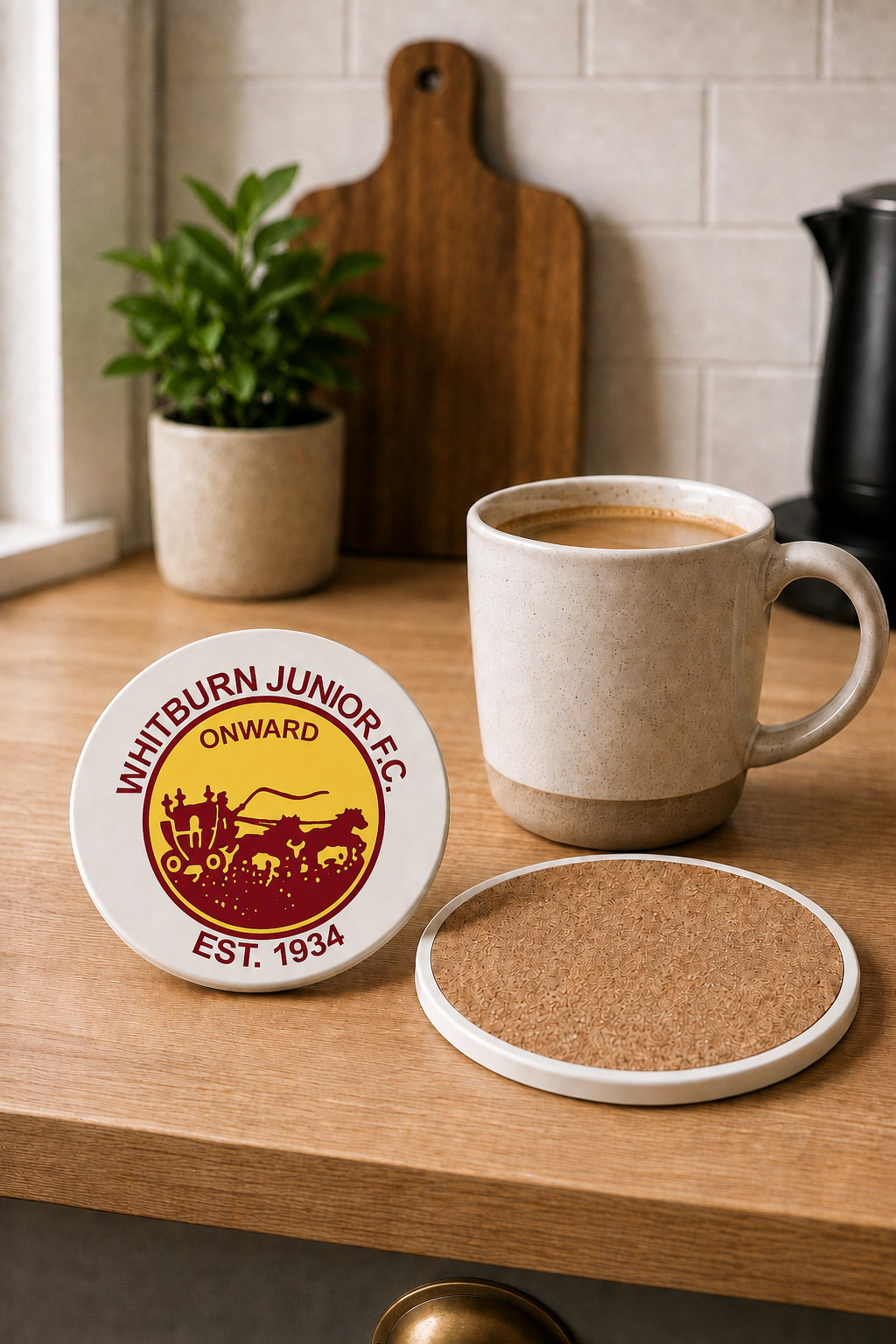 Whitburn Junior FC - Ceramic Coaster
