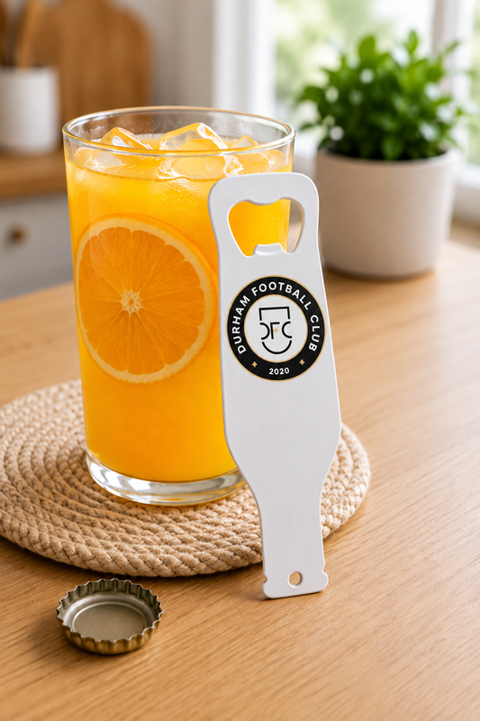 Durham FC - Bottle Opener - Beer Bottle Shaped