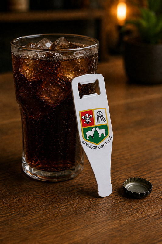 Glyncorrwg RFC - Wine Shaped Bottle Opener