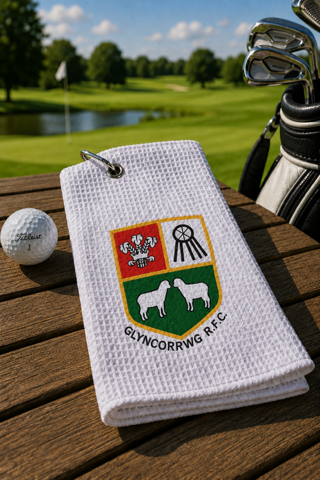 Glyncorrwg RFC - Golf Towel