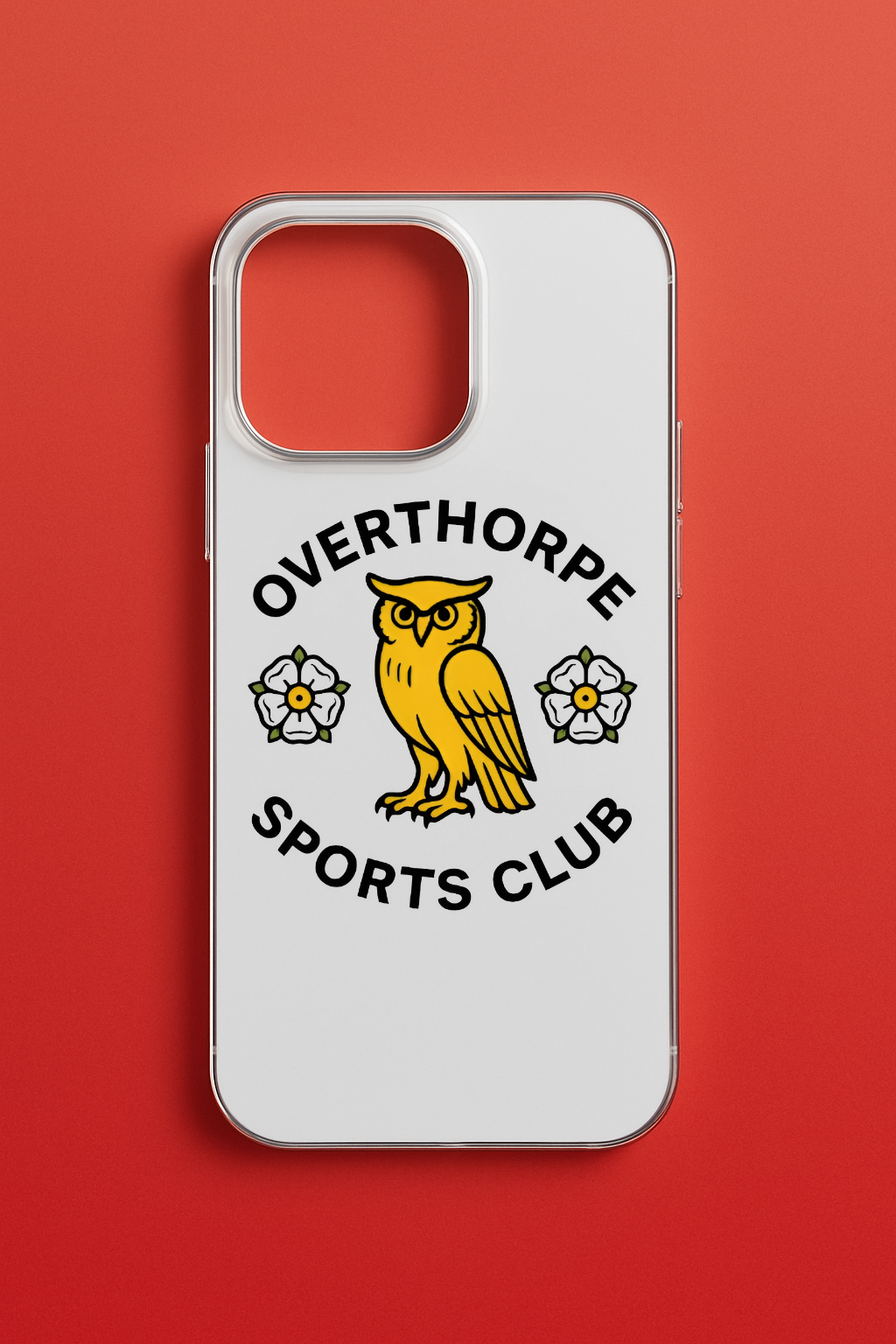 Overthorpe Sports Club FC - iPhone 16 Pro Phone Case (Clear)