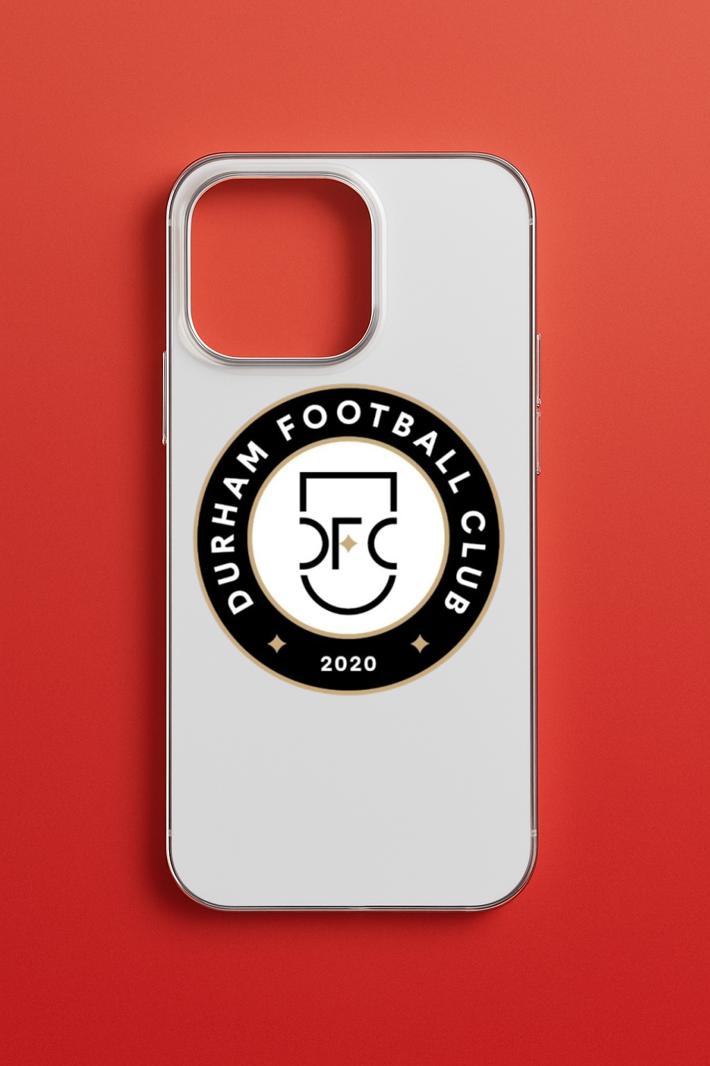 Durham FC - iPhone 16 Pro Phone Case (Clear)