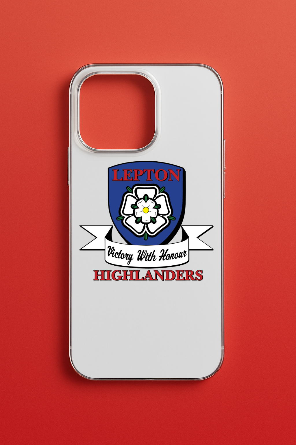 Lepton Highlanders FC, JFC, CC & SC - iPhone 16 Pro Phone Case (Clear)