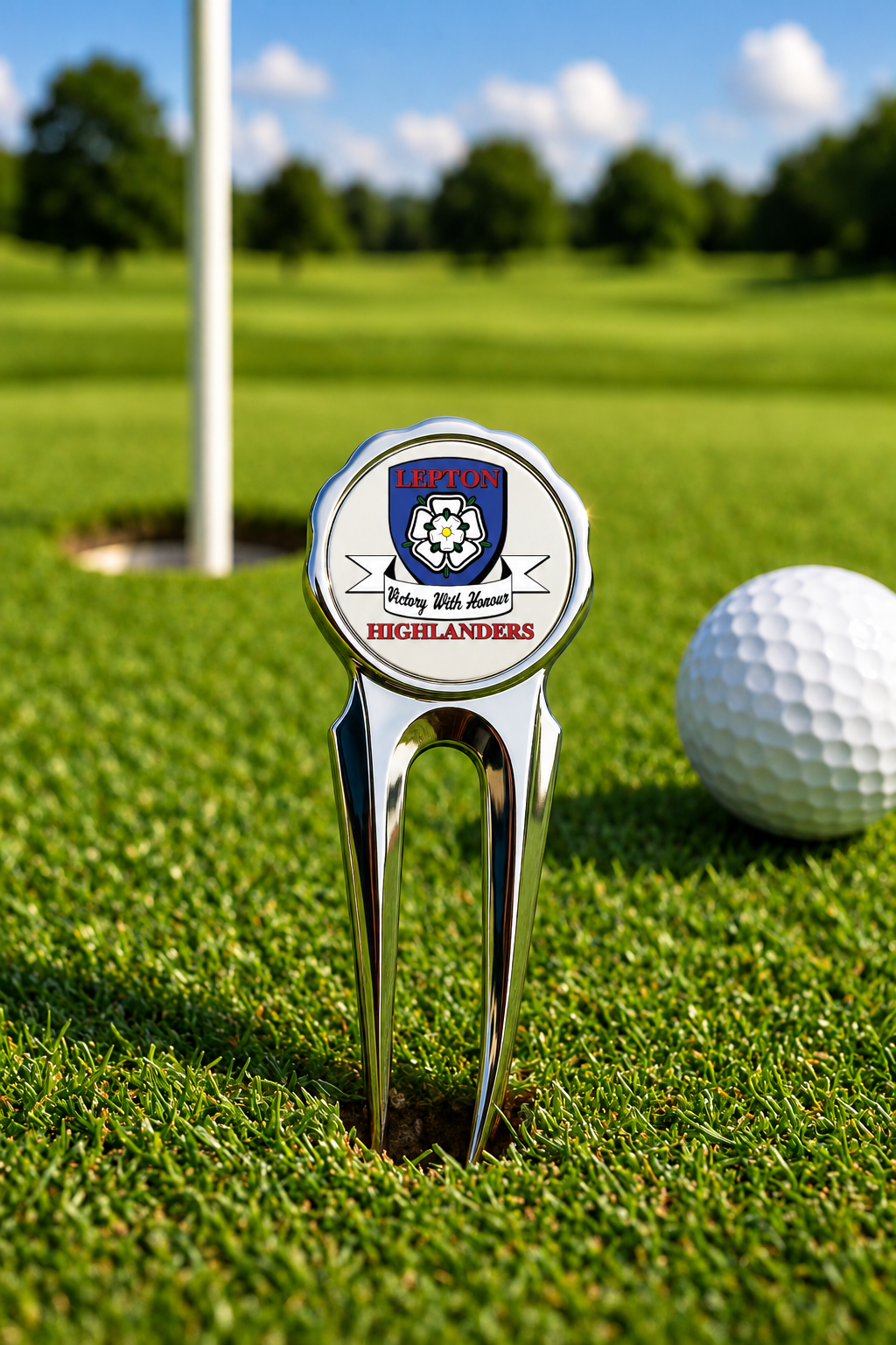 Lepton Highlanders FC, JFC, CC & SC - Golf Divot Tool
