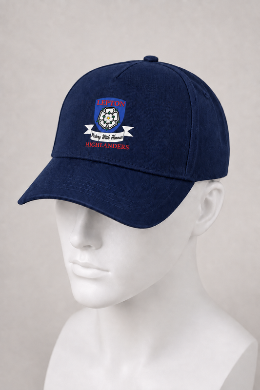 Lepton Highlanders FC, JFC, CC & SC - Baseball Cap - French Navy