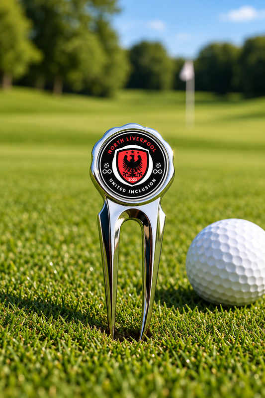 North Liverpool United Inclusion golf divot tool