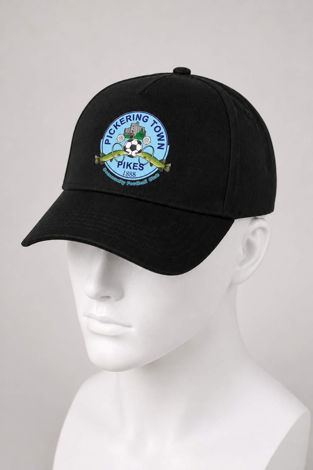 Pickering Town FC - Baseball Cap - Black