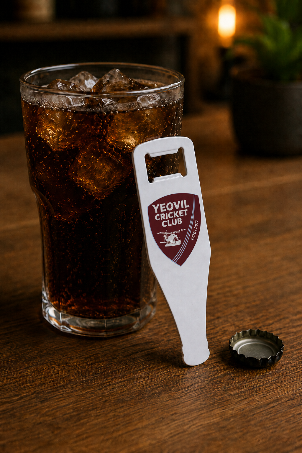 Yeovil Cricket Club - Wine Shaped Bottle Opener