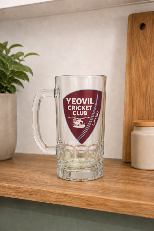 Yeovil Cricket Club - Pint Glass Beer Stein